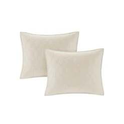 Madison Park Hollie Coverlet Set 3pc Ivory -QUILTS Sales unnamed file 4242