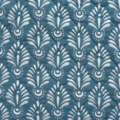 Acanthus Organic Quilt Set Blue - Martha Stewart 22 Acanthus Organic Quilt Set Blue - Martha Stewart -QUILTS Sales unnamed file 4253