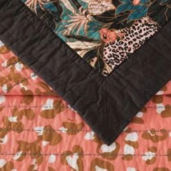 Leopard Hero Quilt Set - Teresa Chan for Makers Collective Multicolor -QUILTS Sales unnamed file 4270