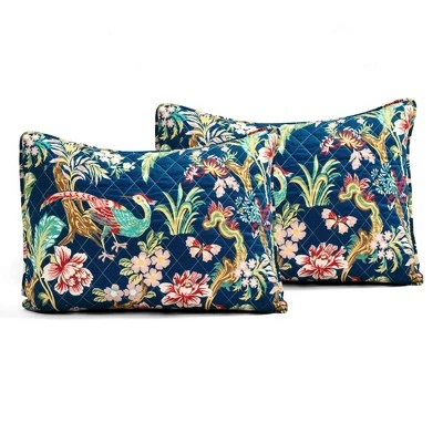 Lush Decor Dolores Quilt Set - Lush Décor Navy/multi 4 Lush Decor Dolores Quilt Set - Lush Décor Navy/multi - Image 2