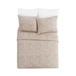Jungalow By Justina Blakeney Abrazo Quilt Set - Justina Blakeney for Makers Collective Taupe