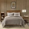 Woolrich Buffalo Check Oversized Quilt Mini Set Tan -QUILTS Sales unnamed file 4307