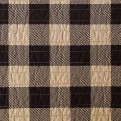 Woolrich Buffalo Check Oversized Quilt Mini Set Tan -QUILTS Sales unnamed file 4309