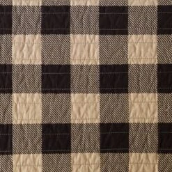 Woolrich Buffalo Check Oversized Quilt Mini Set Tan -QUILTS Sales unnamed file 4310