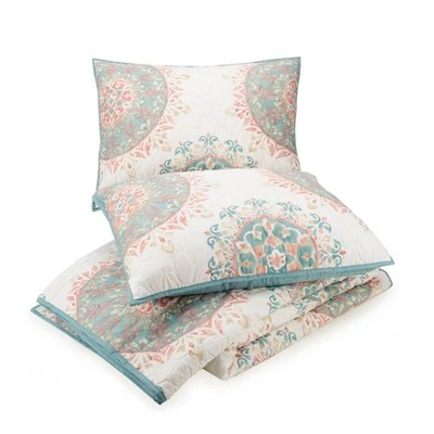 Jessica Simpson Pompeii Quilt Set Multicolor 10 Jessica Simpson Pompeii Quilt Set Multicolor - Image 8