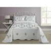 Modern Heirloom Gwen Bedspread White/Lavender 1 Modern Heirloom Gwen Bedspread White/Lavender -QUILTS Sales unnamed file 4348