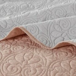 Madison Park Vancouver Coverlet Mini Set Gray -QUILTS Sales unnamed file 436