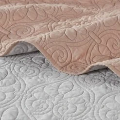 Madison Park Vancouver Coverlet Mini Set Gray -QUILTS Sales unnamed file 437