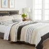 Woven Yarn Dye Stripe Quilt - Threshold™ Neutral -QUILTS Sales unnamed file 4382