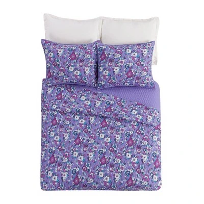 Enchanted Garden Quilt Set - Vera Bradley Purple 3 Enchanted Garden Quilt Set - Vera Bradley Purple