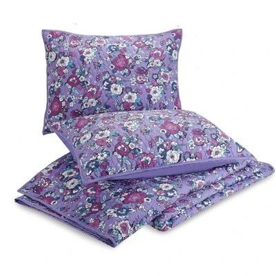 Enchanted Garden Quilt Set - Vera Bradley Purple 9 Enchanted Garden Quilt Set - Vera Bradley Purple - Image 7