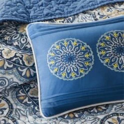 Madison Park Blue Menara Quilted Coverlet Set 6pc 13 Madison Park Blue Menara Quilted Coverlet Set 6pc -QUILTS Sales unnamed file 4408