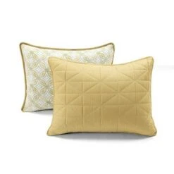 Lush Decor Mid-Century Modern Geo Reversible Quilt & Sham Set Yellow - Lush Décor 15 Lush Decor Mid-Century Modern Geo Reversible Quilt & Sham Set Yellow - Lush Décor -QUILTS Sales unnamed file 4437