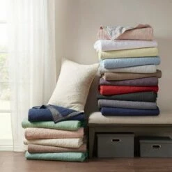 Madison Park Vancouver Coverlet Mini Set Gray -QUILTS Sales unnamed file 444