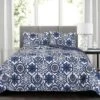 Lush Decor Navy Marvel Quilt Set - Lush Décor -QUILTS Sales unnamed file 4454