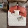 Ink+Ivy 3pc Kandula Coverlet Mini Set Coral 1 Ink+Ivy 3pc Kandula Coverlet Mini Set Coral -QUILTS Sales unnamed file 4486