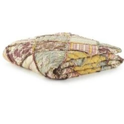 The Lakeside Collection Lakeside Harvest Ragged Patchwork Quilt - Farmhouse Accent Blanket -QUILTS Sales unnamed file 449
