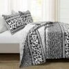 Lush Decor 3pc Animal Global Quilt Set Black/White - Lush Décor 2 Lush Decor 3pc Animal Global Quilt Set Black/White - Lush Décor -QUILTS Sales unnamed file 4535