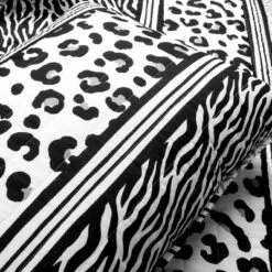 Lush Decor 3pc Animal Global Quilt Set Black/White - Lush Décor -QUILTS Sales unnamed file 4538