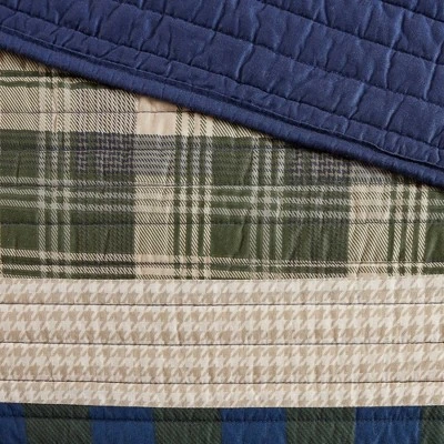 Woolrich Spruce Hill Cotton Quilt Set Green 7 Woolrich Spruce Hill Cotton Quilt Set Green - Image 5