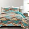 Lush Decor Hailey Watercolor Wave Quilt Set - Lush Décor Multicolor 1 Lush Decor Hailey Watercolor Wave Quilt Set - Lush Décor Multicolor -QUILTS Sales unnamed file 4587