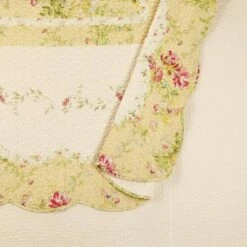 Prairie Bloom Bedspread - Mary Jane's Home Yellow -QUILTS Sales unnamed file 4612