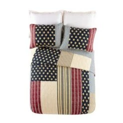 3pc Americana Quilt Set - Modern Heirloom