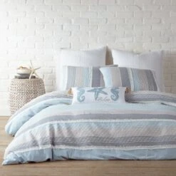 Santander Comforter Set - Blue, Grey & White - Levtex Home -QUILTS Sales unnamed file 4633