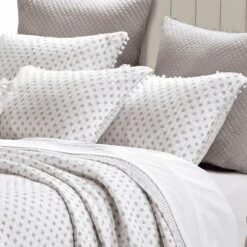 Risa Quilt Set Gray - The Industrial Shop