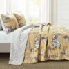 Lush Decor French Country Toile Cotton Reversible Quilt - Lush Décor Yellow/white 2 Lush Decor French Country Toile Cotton Reversible Quilt - Lush Décor Yellow/white -QUILTS Sales unnamed file 4668