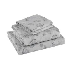 Seashells Bed in a Bag Quilt Set White - VCNY 13 Seashells Bed in a Bag Quilt Set White - VCNY -QUILTS Sales unnamed file 4695