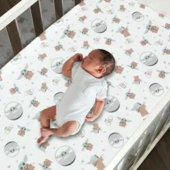 Lambs & Ivy Star Wars The Child Baby Yoda Nursery 3-Piece Baby Crib Bedding Set 13 Lambs & Ivy Star Wars The Child Baby Yoda Nursery 3-Piece Baby Crib Bedding Set -QUILTS Sales unnamed file 47