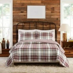 Camden Plaid Quilt Set - Laurel & Mayfair -QUILTS Sales unnamed file 4708