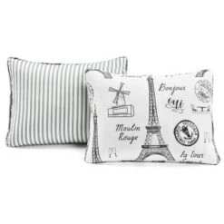 Lush Decor Paris Bonjour Quilt Set - Lush Décor Black/white -QUILTS Sales unnamed file 4713