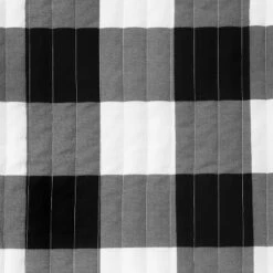 Oakley Check 3pc Quilt Set - Martha Stewart Gray -QUILTS Sales unnamed file 4768