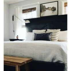 Full/Queen Maze Quilt Set White - City Scene -QUILTS Sales unnamed file 4781