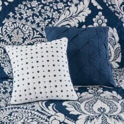 Madison Park 6pc Adela Coverlet Set Indigo -QUILTS Sales unnamed file 4785