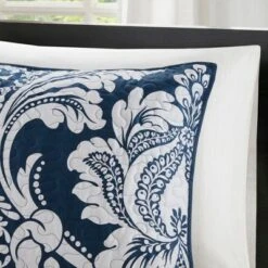 Madison Park 6pc Adela Coverlet Set Indigo -QUILTS Sales unnamed file 4787