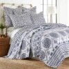 Homthreads Valentina Quilt Set Blue -QUILTS Sales unnamed file 479