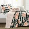 Lush Decor Amara Watercolor Quilt - Lush Décor Black/dusty Rose -QUILTS Sales unnamed file 4791