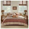 Madison Park Duncan Printed Quilt Set 6pc Spice -QUILTS Sales unnamed file 4824