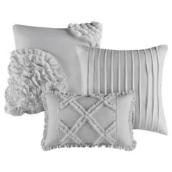 Madison Park Gray Robin Quilt Set (Full/Queen) 9 Madison Park Gray Robin Quilt Set (Full/Queen) -QUILTS Sales unnamed file 4833