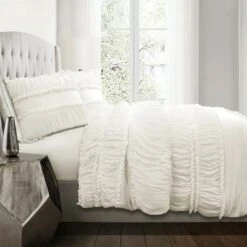Lush Decor White Nova Ruffle Comforter Set - Lush Décor 10 Lush Decor White Nova Ruffle Comforter Set - Lush Décor -QUILTS Sales unnamed file 4849