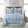 Homthreads Essella Indigo Quilt Set Blue 2 Homthreads Essella Indigo Quilt Set Blue -QUILTS Sales unnamed file 4858
