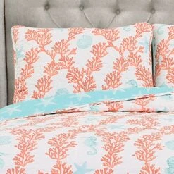 Lush Decor Blue Dina Coral Quilt Set - Lush Décor 8 Lush Decor Blue Dina Coral Quilt Set - Lush Décor -QUILTS Sales unnamed file 4863