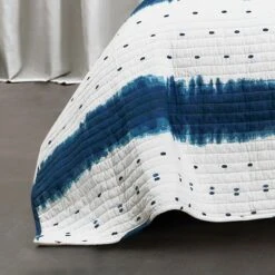 Lush Decor 3pc Jane Shibori Quilt Set Navy - Lush Décor -QUILTS Sales unnamed file 4892