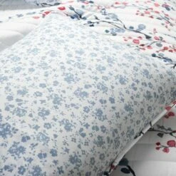 Lush Decor 3pc Mirabelle Watercolor Floral Reversible Quilt Set Blue/Coral - Lush Décor -QUILTS Sales unnamed file 4920
