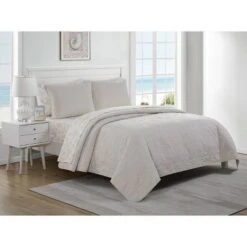 Sea Stars 7pc Quilt Set Sand - VCNY