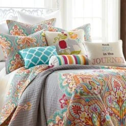 Marielle Bohemian Quilt and Pillow Sham Set - Levtex Home