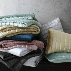 3pc Lyndon Quilt Set - Riverbrook Home Blue -QUILTS Sales unnamed file 5012